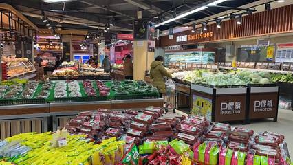 充足平穩！鄠邑區農副產品保障有力，食品銷售市場井然有序